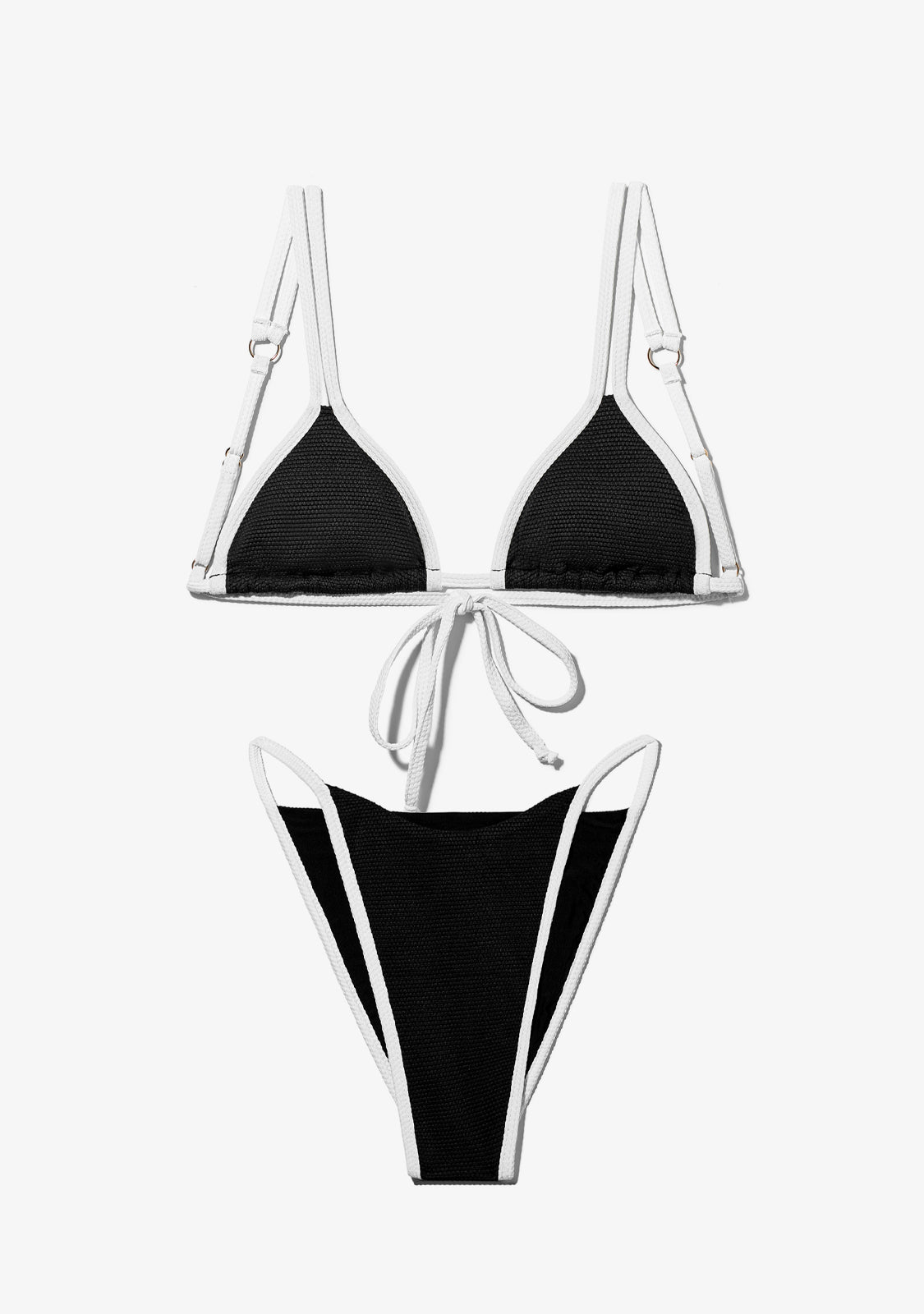 Aruba Top + Aruba Bottom Bikini Black