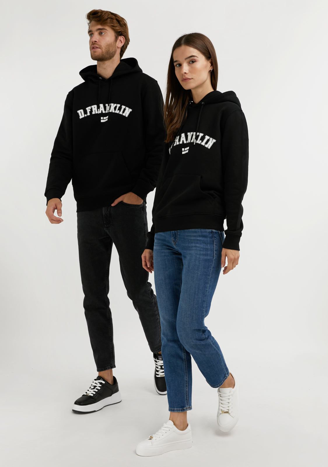Mini Varsity Hoodie - Black