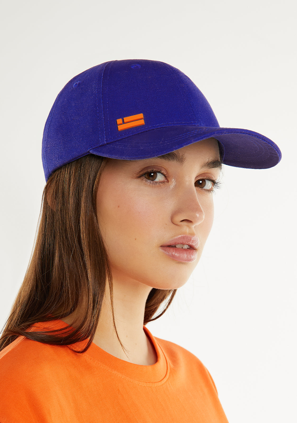 Basic Flag Cap Blue / Orange