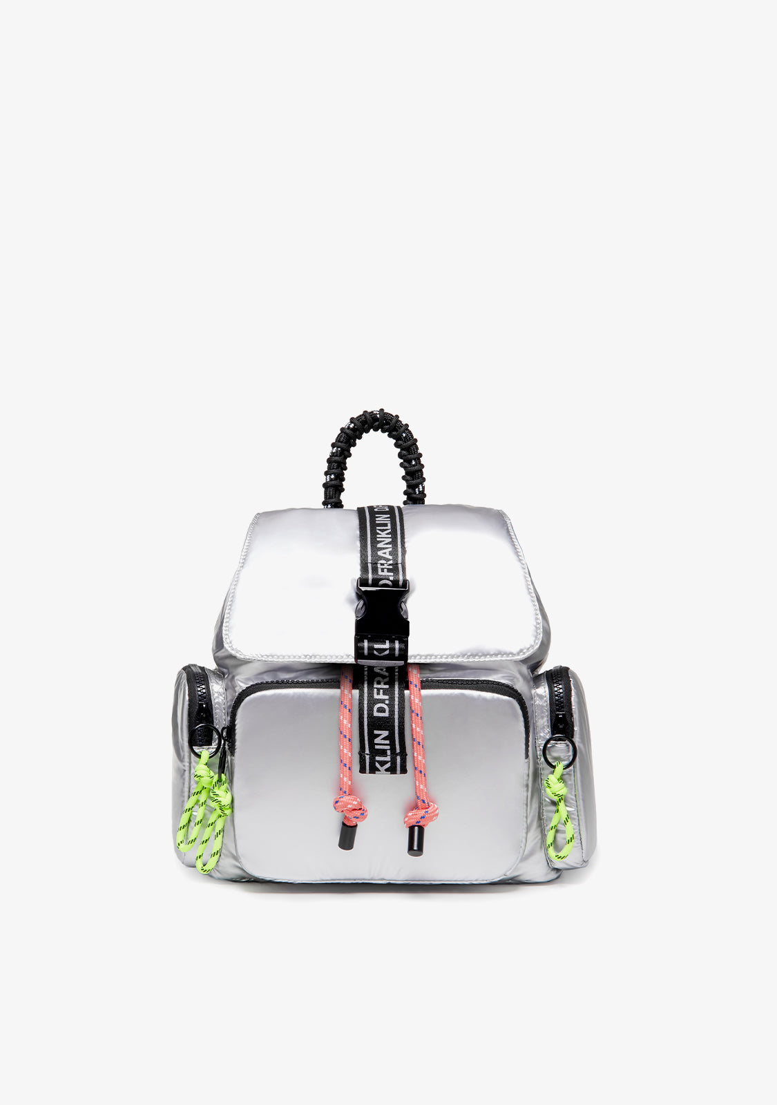 Bomb Flap Backpack Silver
