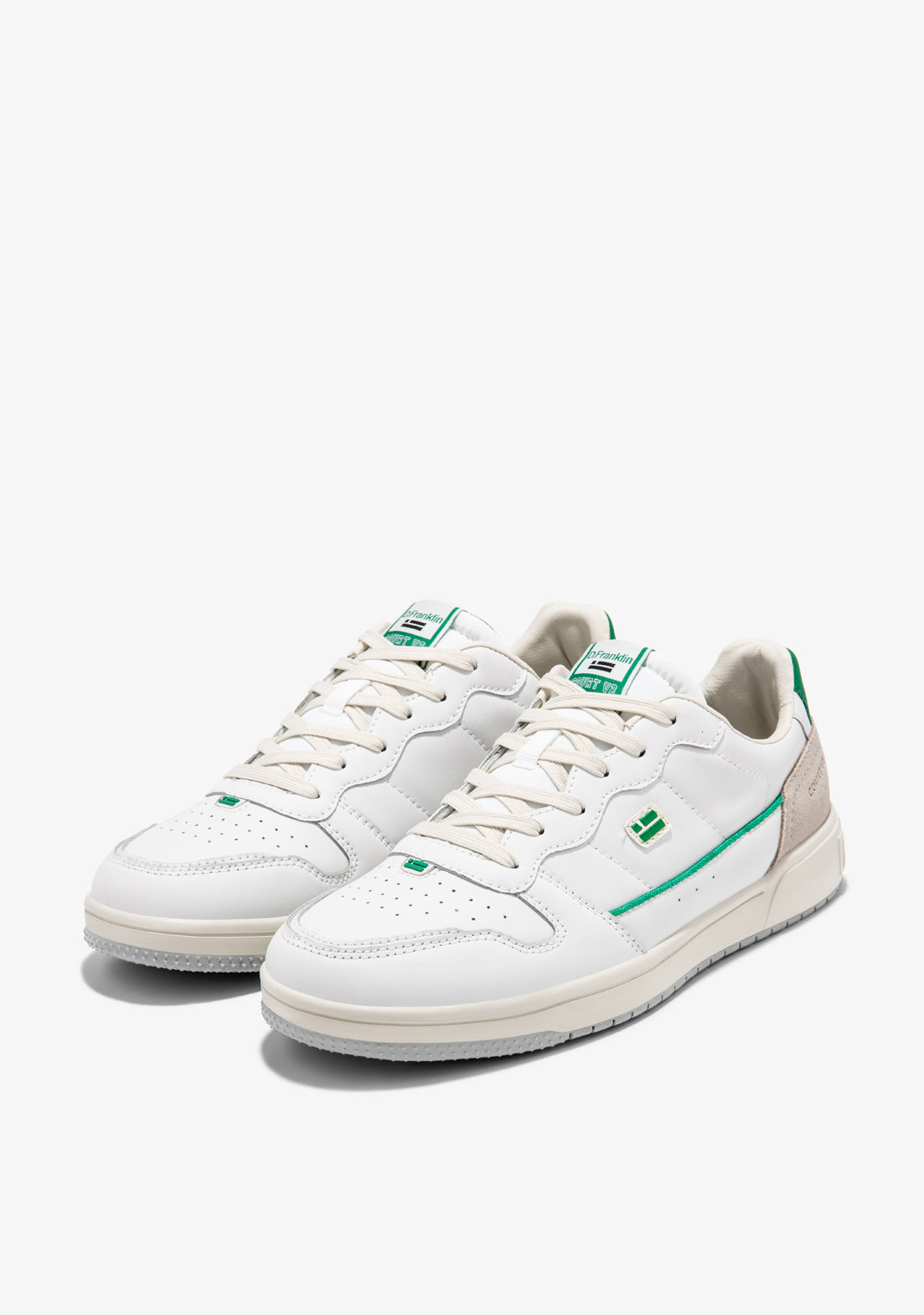 Court V2 Flag Basic White / Green