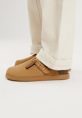 Vibe Clog Buckle Tan
