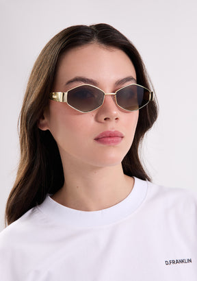 Cuprum Diamond Gold / Gradient Brown