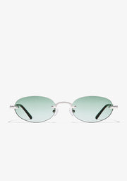 Smith Oval Silver / Gradient Green