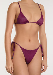Kai Top + Lilo Bottom Mulberry Glimmer Bikini