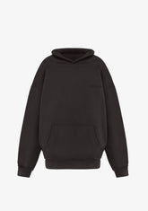 Clean-Cut Oversize Hoodie Anthracite