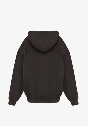 Clean-Cut Oversize Hoodie Anthracite