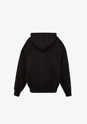Clean-Cut Oversize Hoodie Anthracite