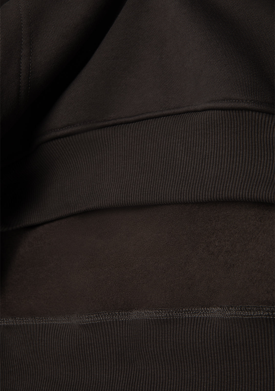 Clean-Cut Oversize Hoodie Anthracite