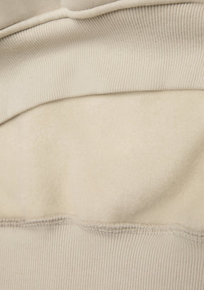 Clean-Cut Oversize Hoodie Off-White
