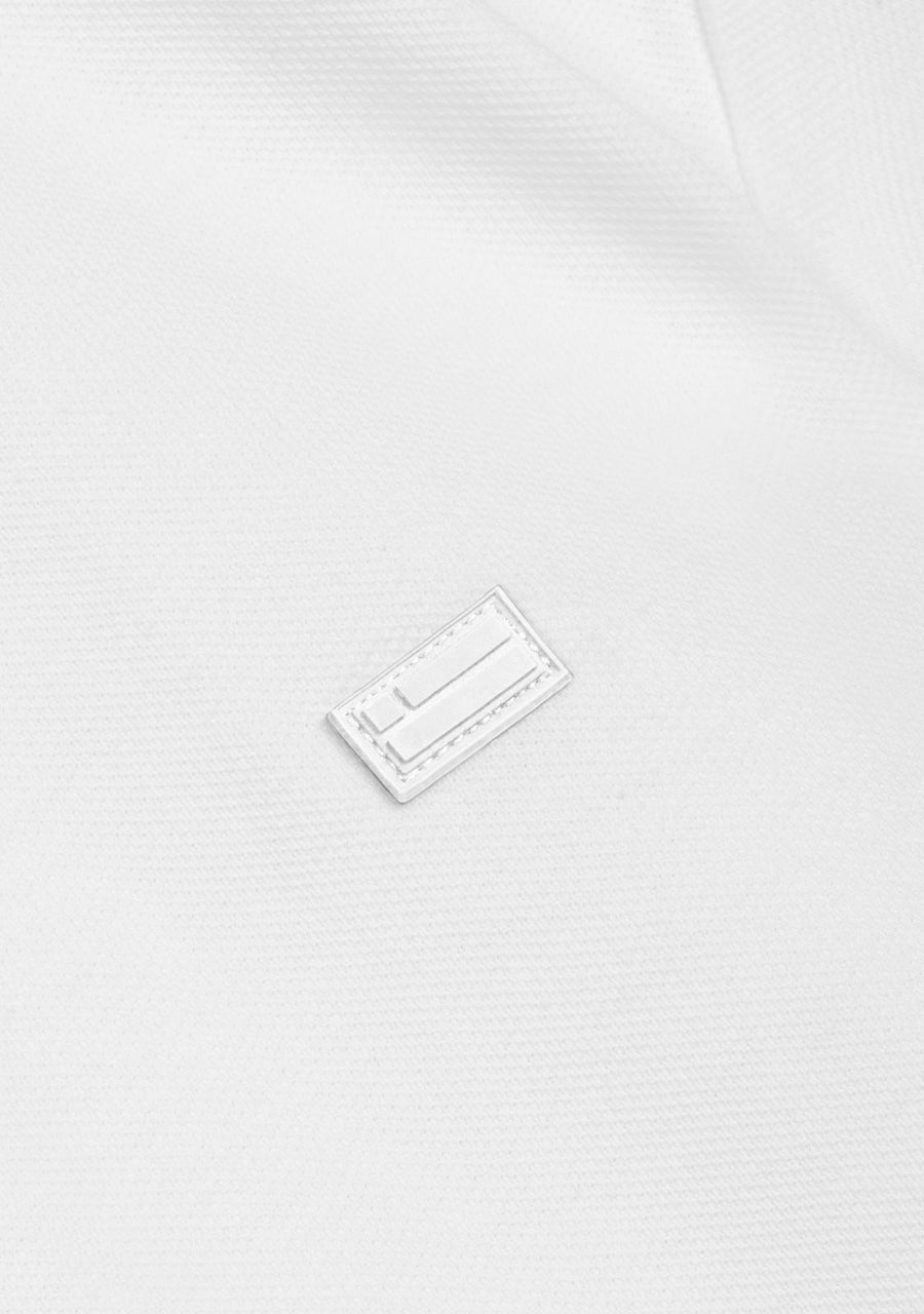 Basic Polo Shirt Full White