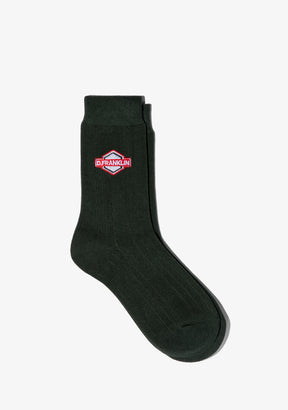 DF Patch Socks Green