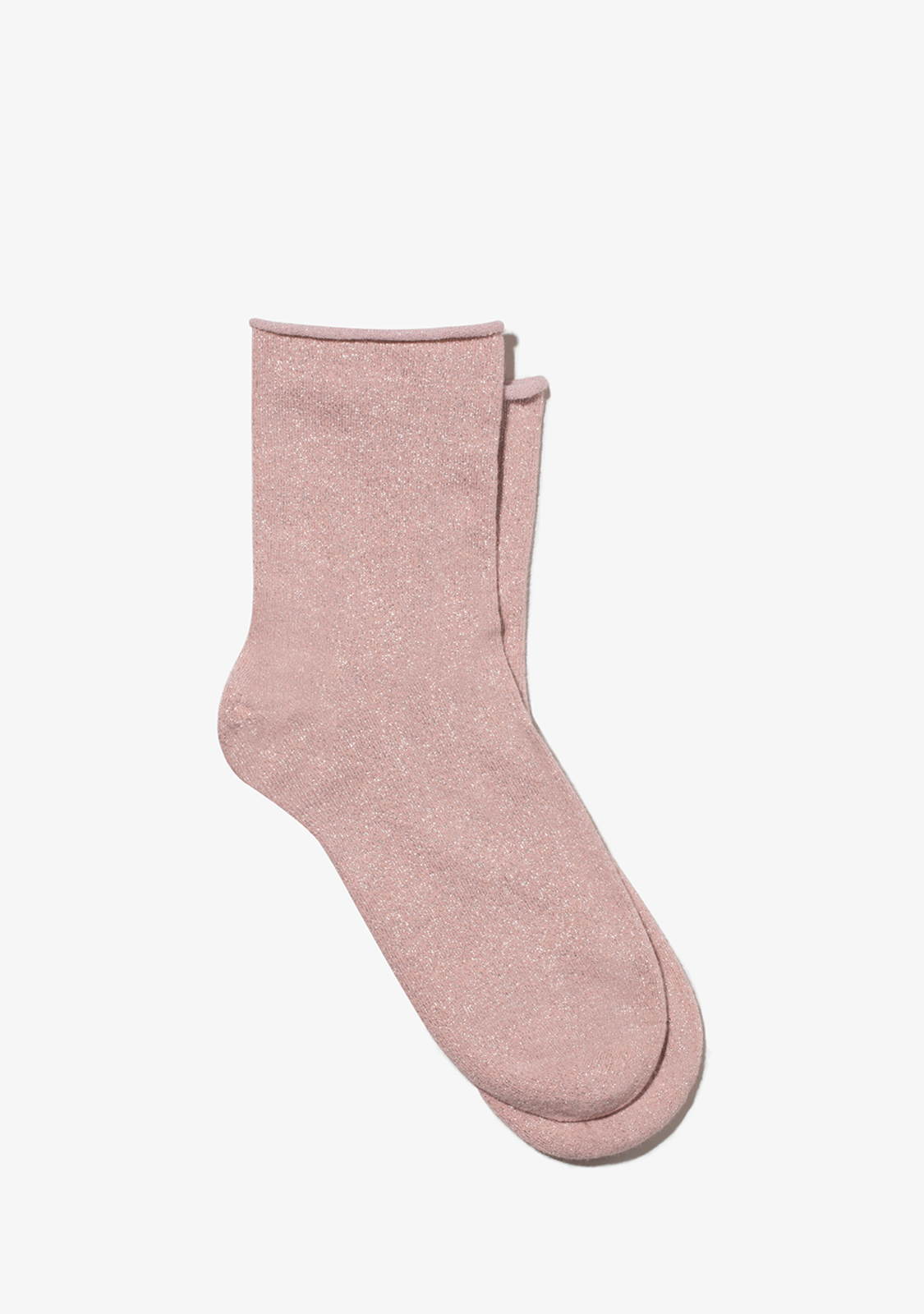 Glitter Socks Peach