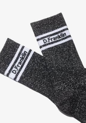 DF 3 Stripes Socks 3 Pack Glitter