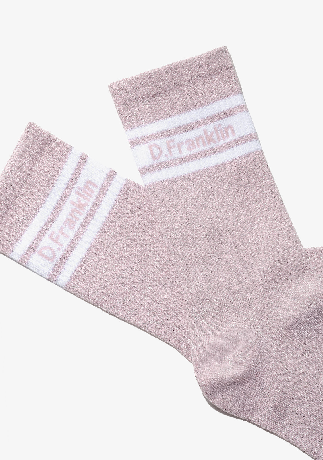 DF 3 Stripes Socks 3 Pack Glitter