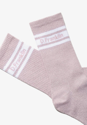 DF 3 Stripes Socks 3 Pack Glitter
