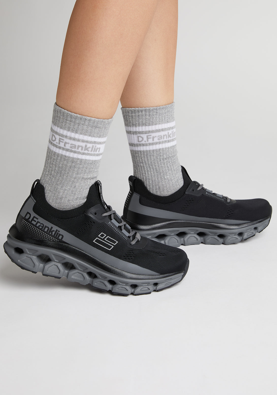 DF 3 Stripes Socks 3 Pack Glitter