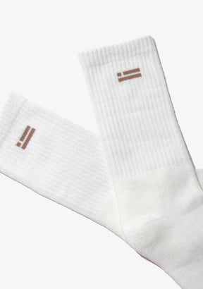 Flag Socks 3 Pack Brown