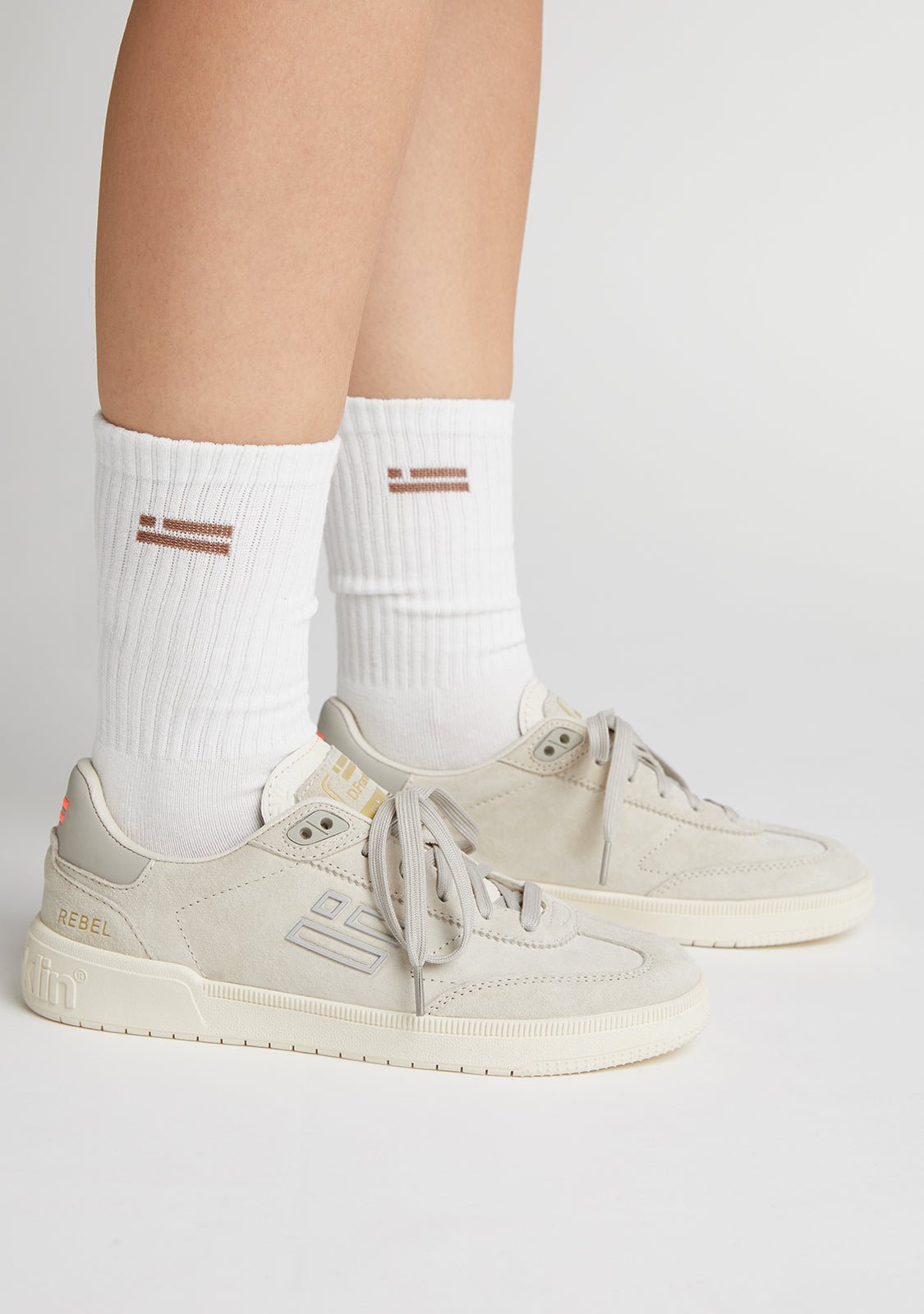 Flag Socks 3 Pack Brown