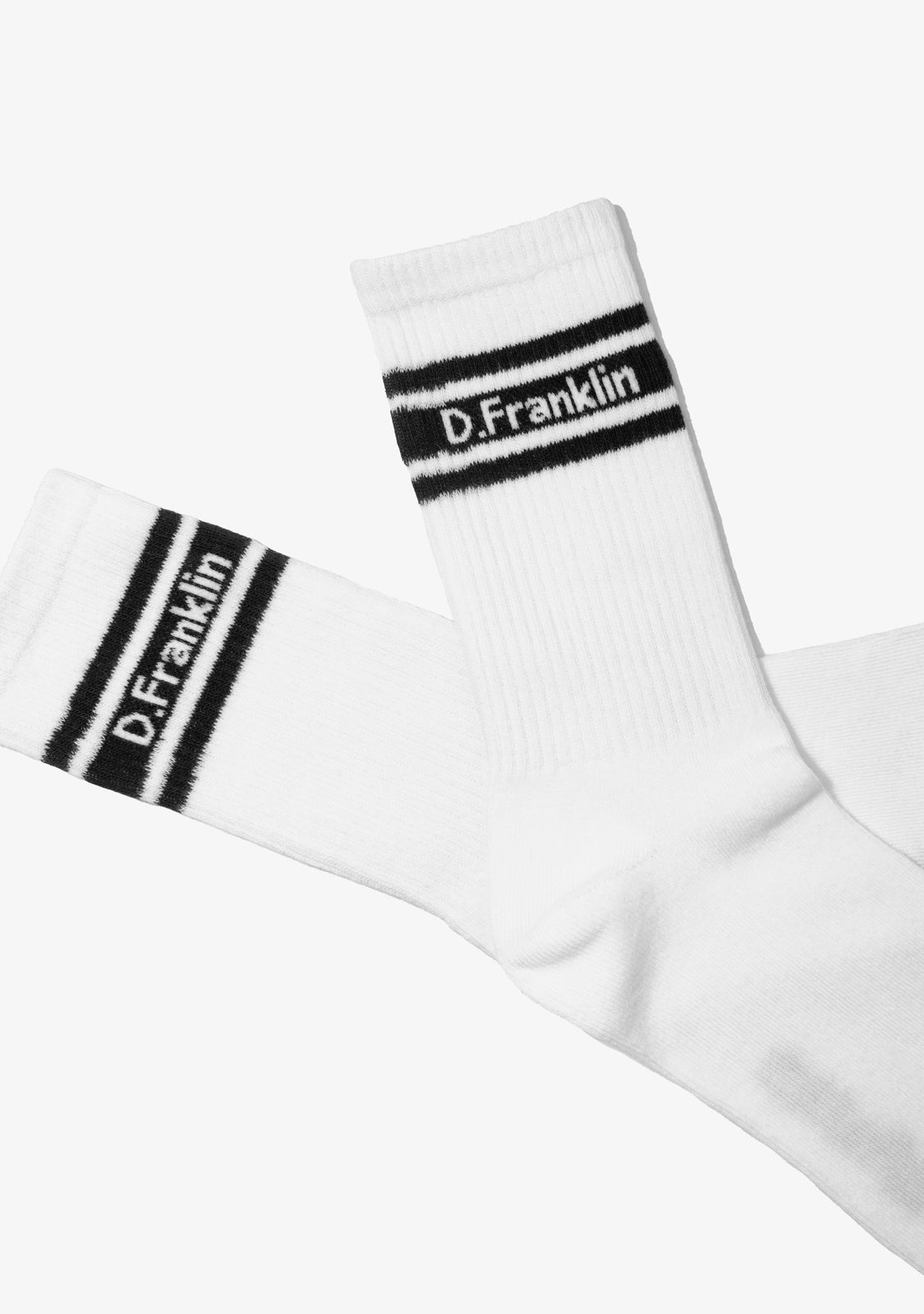 DF 3 Stripes Socks White
