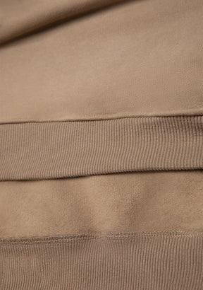 Cropped Polo Sweatshirt Sand
