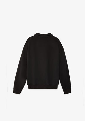 Polo Sweatshirt Anthracite