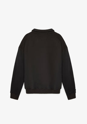 Polo Sweatshirt Anthracite