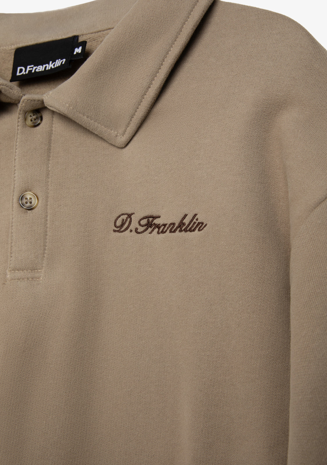 Polo Sweatshirt Sand