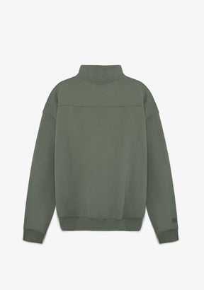 Half-Zip Sweatshirt Sage Green