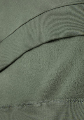Half-Zip Sweatshirt Sage Green