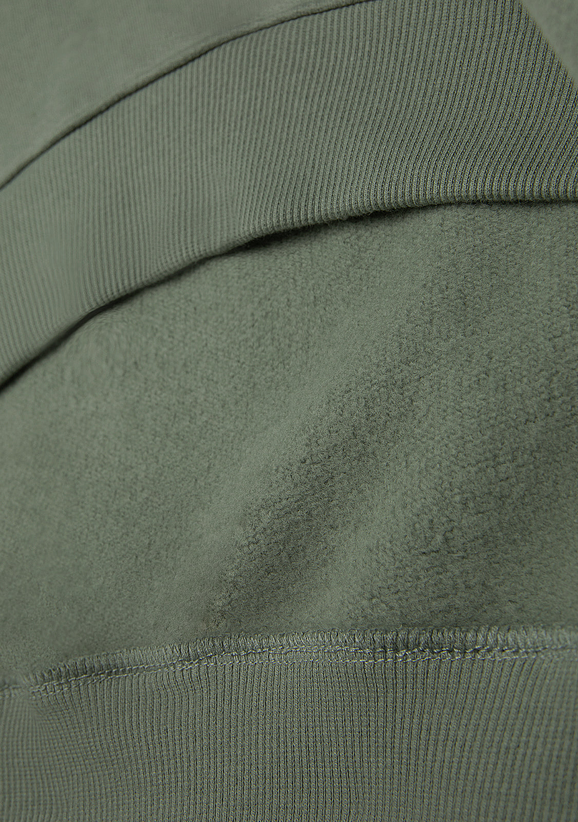 Half-Zip Sweatshirt Sage Green