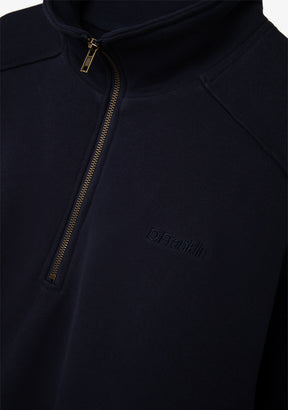 Half-Zip Sweatshirt Navy
