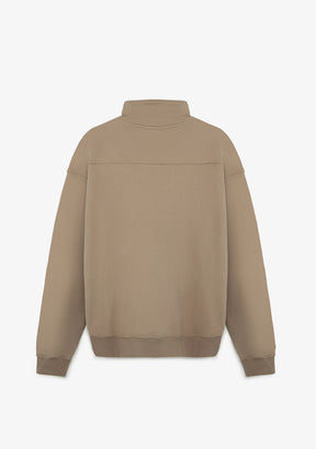 Half-Zip Sweatshirt Sand