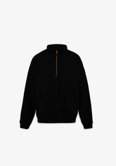 Half-Zip Sweatshirt Black