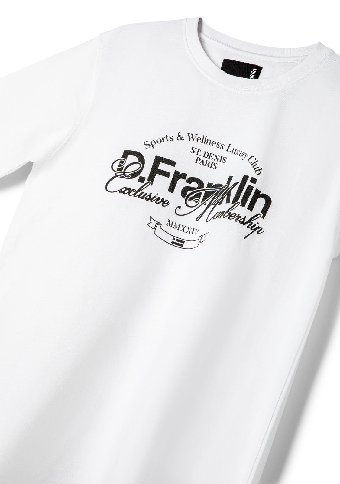 St. Denis Village T-Shirt White / Black