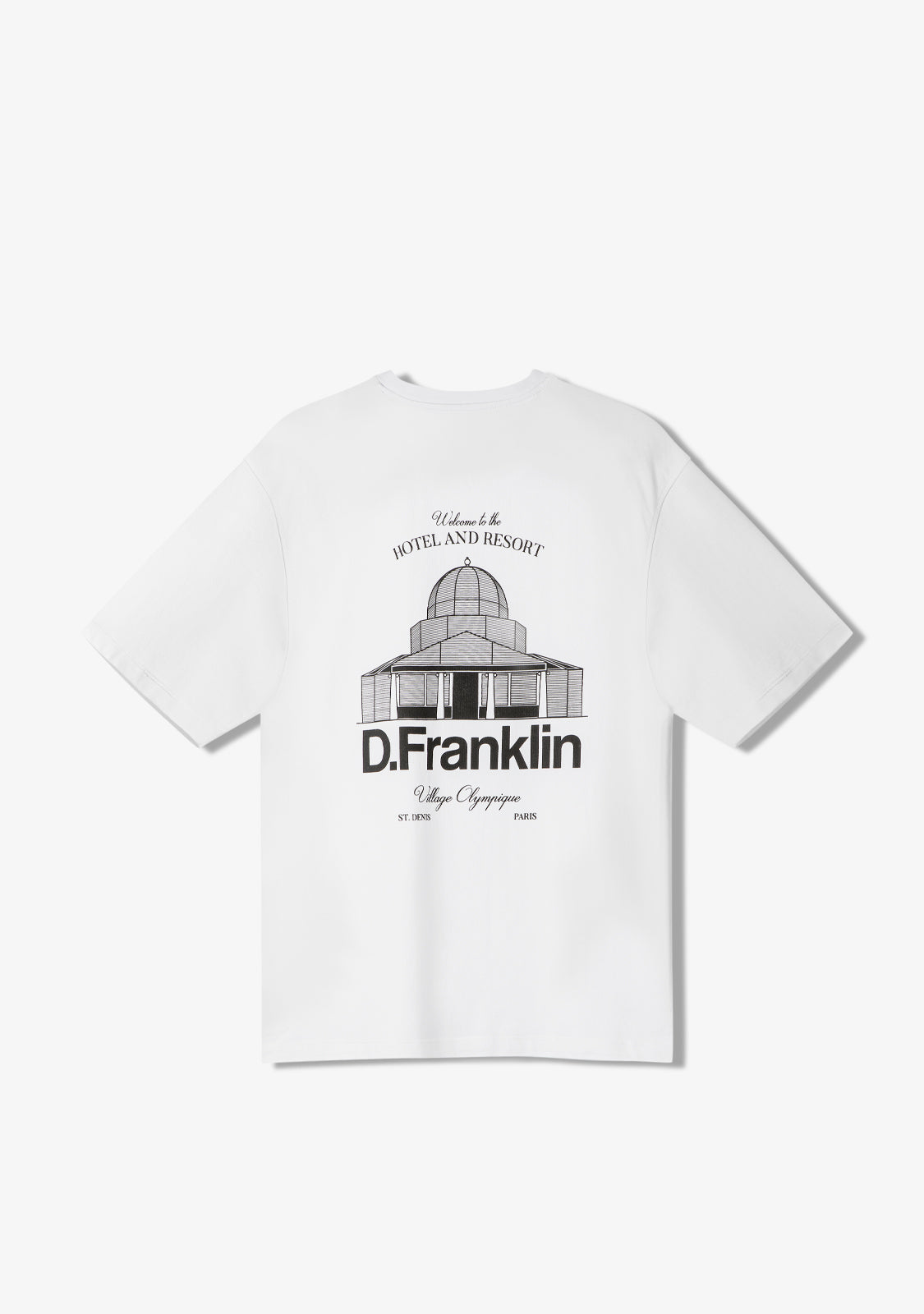 St. Denis T-Shirt White / Black