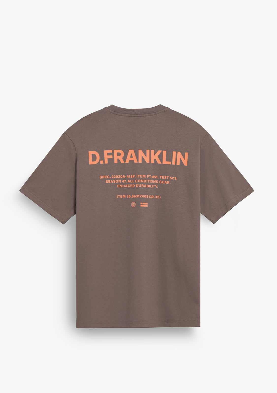 Worldwide Tee Brown