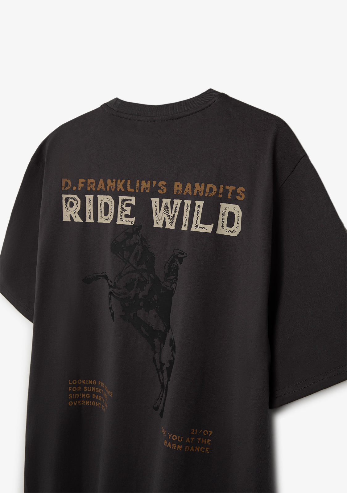 Ride Wild T-Shirt Anthracite