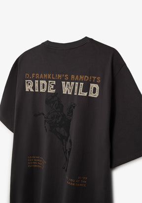 Ride Wild T-Shirt Anthracite