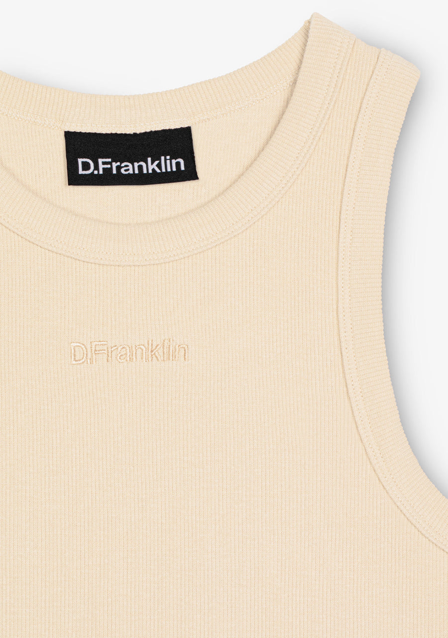 Rib Tank Top Butter