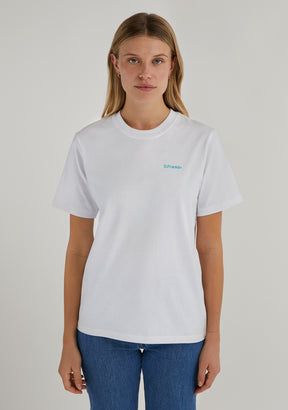 Social Club T-Shirt White / Blue