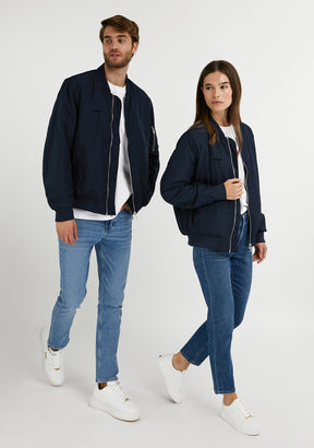 Logo Bomber Navy