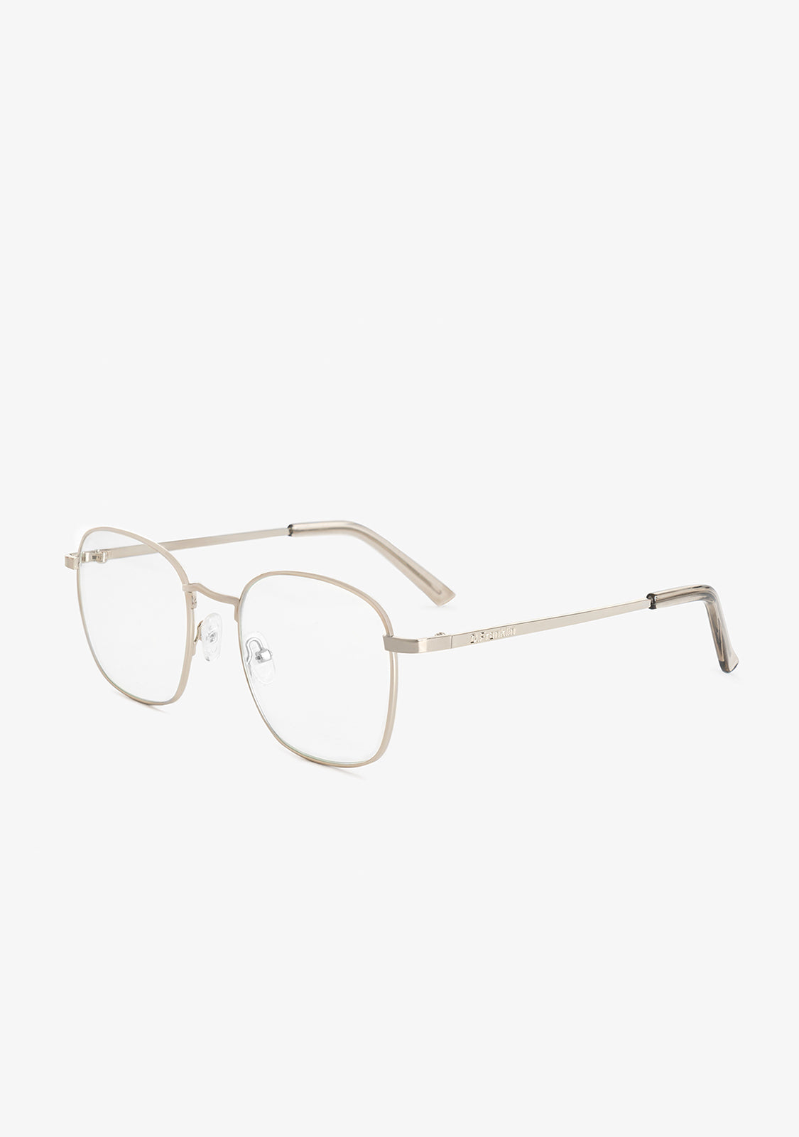 Classic Metal Square Silver / Blue Block