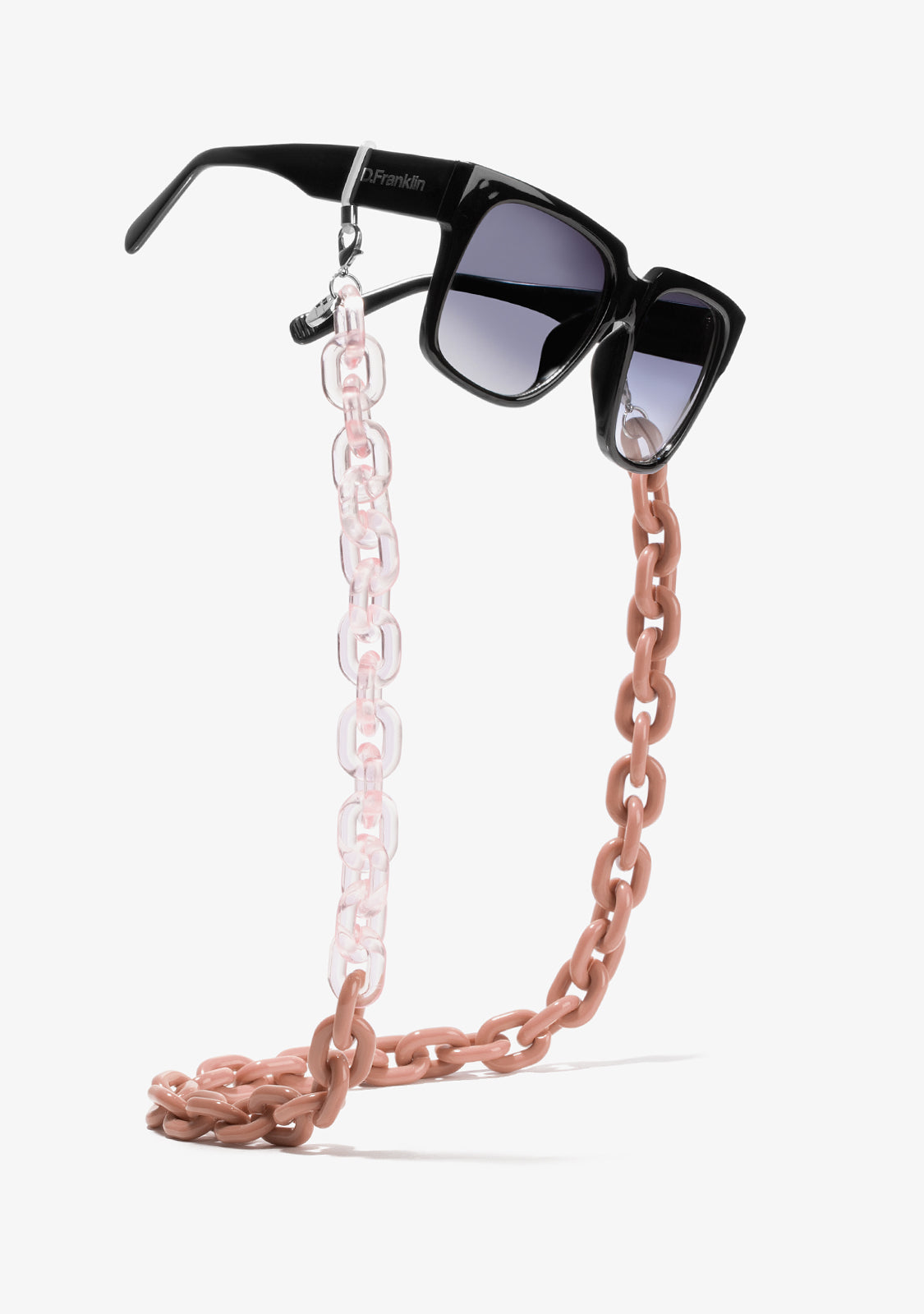 Link Chain Transparent / Pink