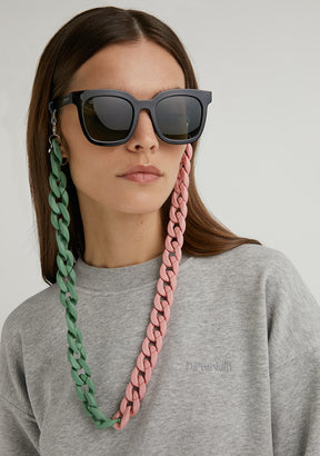 Link Chain Mint / Pink