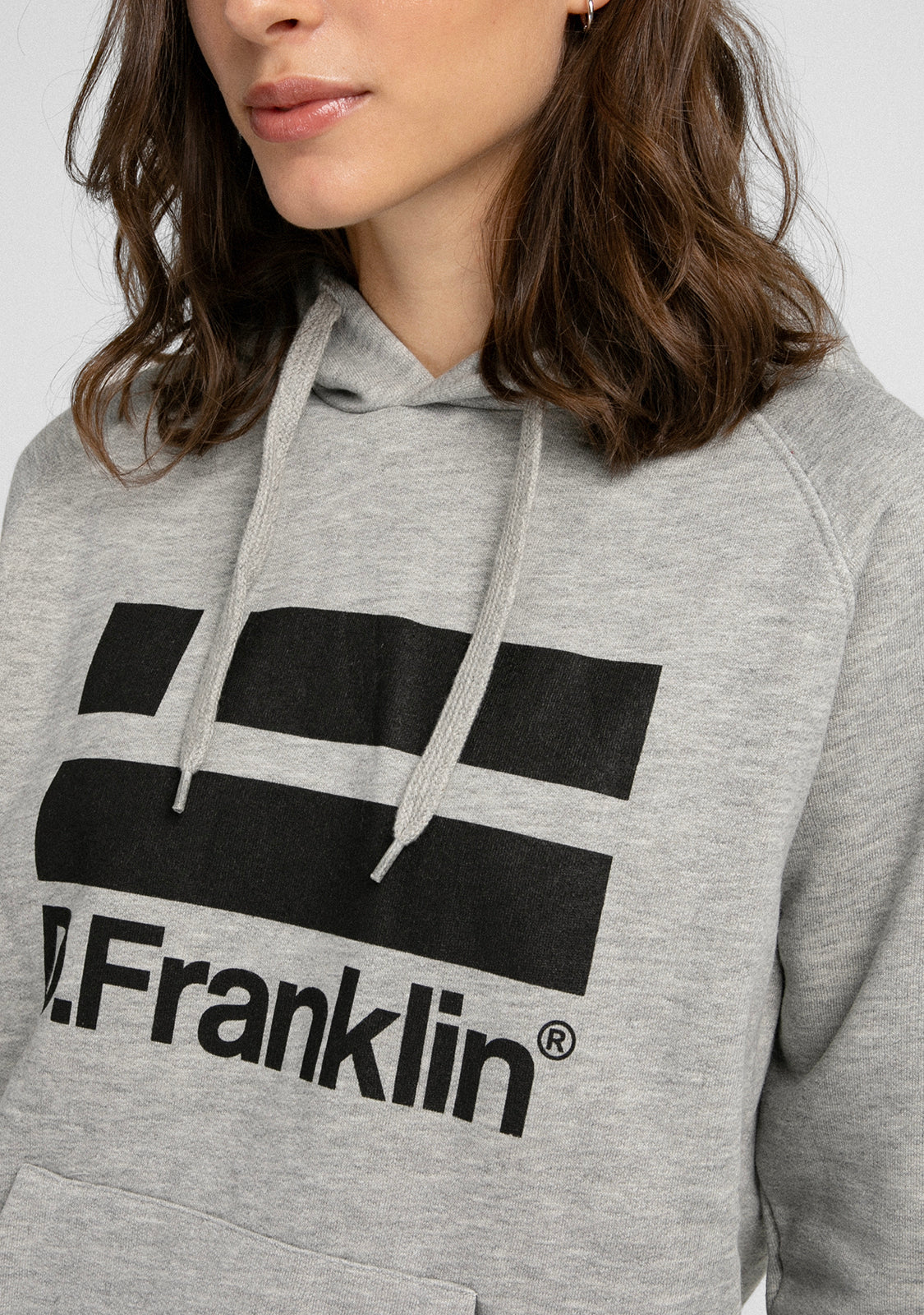 Hoodie Logo Black / Grey