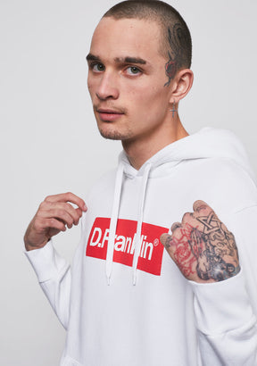 Hoodie Mitic D - White