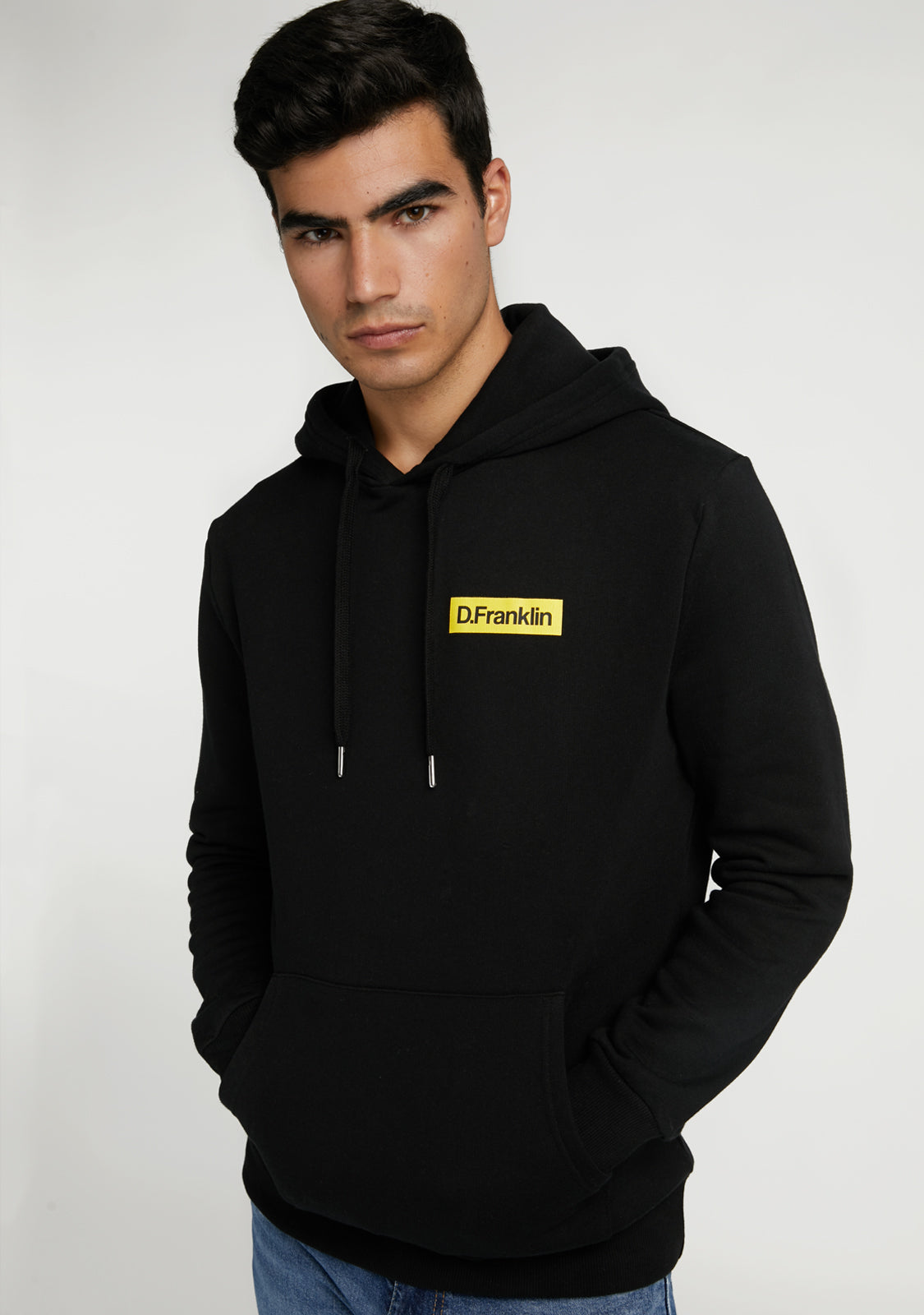 Hoodie Smiley Black