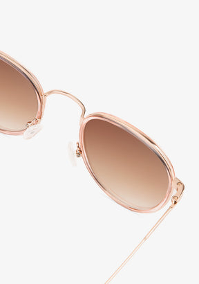 Walker Round Rose Gold / Grad Brown