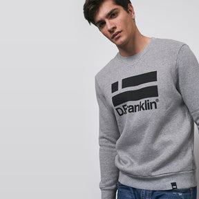 Sweatshirt Logo Black / Grey